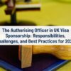 UK Visa Sponsorship 2025: Authorising Officer Insights